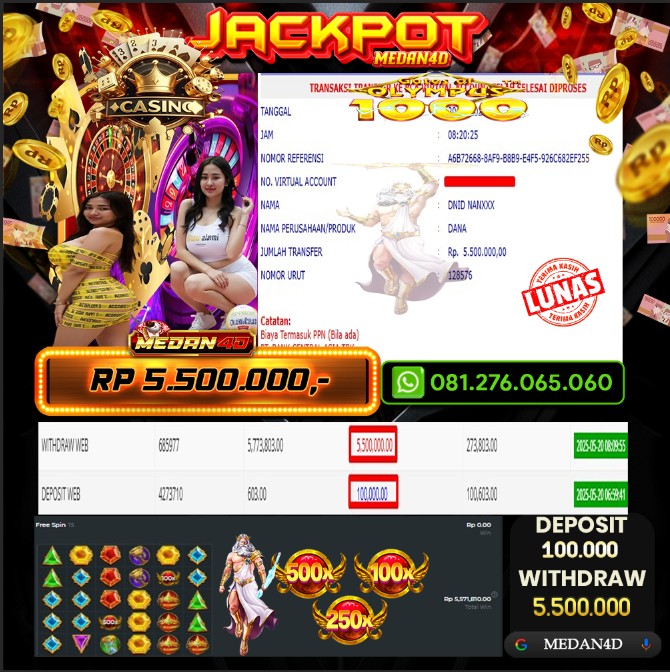 BUKTI JP MEDAN4D – 20 MEI 2025 