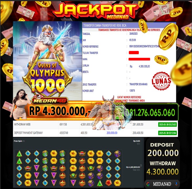 BUKTI JP MEDAN4D – 30 MEI 2025 