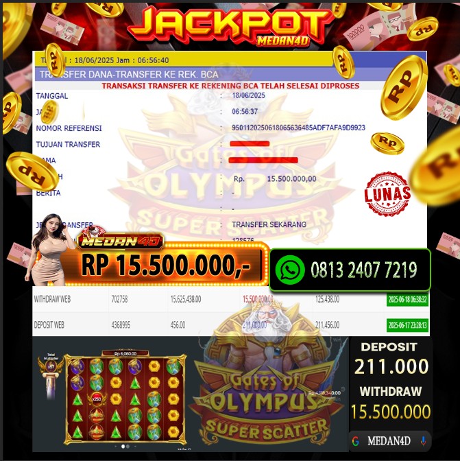 BUKTI JP MEDAN4D – 18 JUNI 2025 