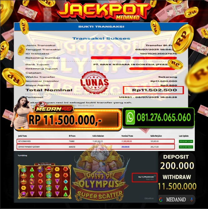BUKTI JP MEDAN4D – 08 JULI 2025 
