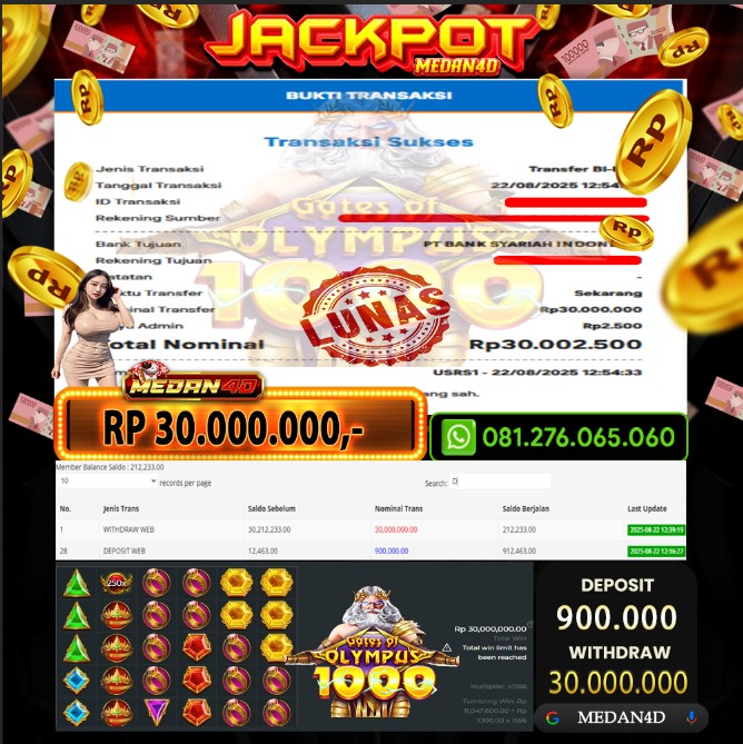 BUKTI JP MEDAN4D – 22 AGUSTUS 2025 