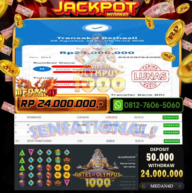 BUKTI JP MEDAN4D – 26 AGUSTUS 2025 