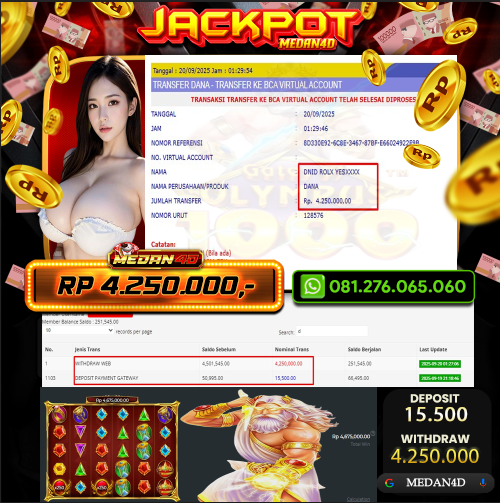 BUKTI JP MEDAN4D – 20 SEPTEMBER 2024 