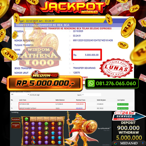 BUKTI JP MEDAN4D –  22 OKTOBER 2025 