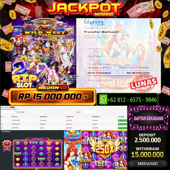 BUKTI JP MEDAN4D –  11 NOVEMBER 2025 