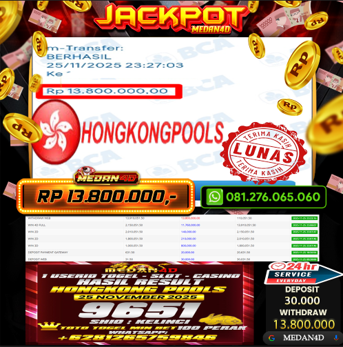 BUKTI JP MEDAN4D –  25 NOVEMBER 2025 