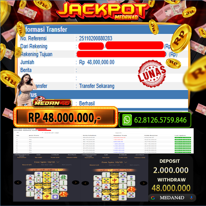 BUKTI JP MEDAN4D –  02 NOVEMBER 2025 